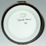 LIMOGES FRANCE BOX ~ SOUTHERN BELLE ~ LADY & FLOWERS ~ HOOPS & HAT ~PEINT MAIN