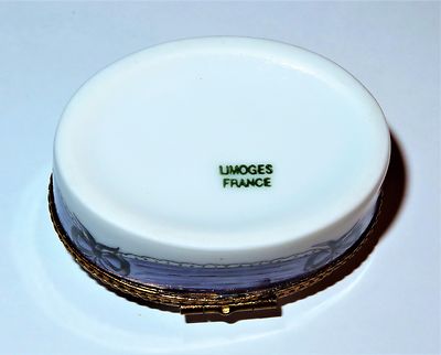 LIMOGES BOX- JANE AVRIL - MOULIN ROUGE CAN-CAN DANCER - PARIS - TOULOUSE-LAUTREC