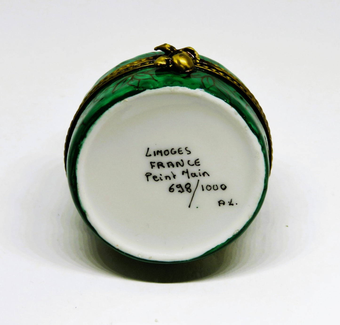 LIMOGES BOX - TWELVE DAYS OF CHRISTMAS CAROL - A PARTRIDGE IN A PEAR TREE - LE