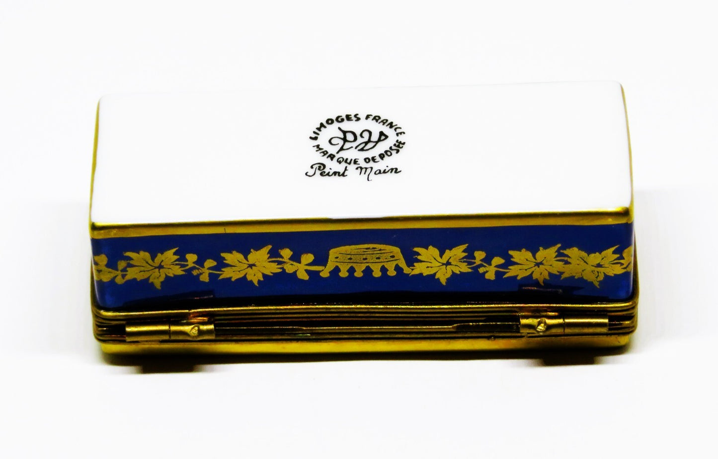 LIMOGES BOX - PV - CHAMPAGNE CASE & BOTTLE -PARIS- EIFFEL TOWER -NEW YEAR'S EVE