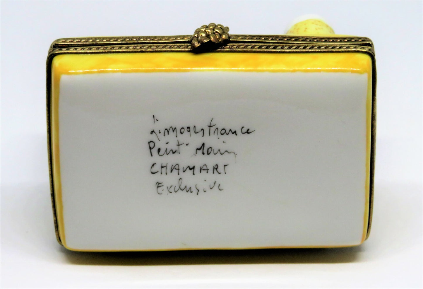 LIMOGES BOX - CHAMART - "CELEBRATE" BANNER & CHAMPAGNE - WEDDING - GRADUATION