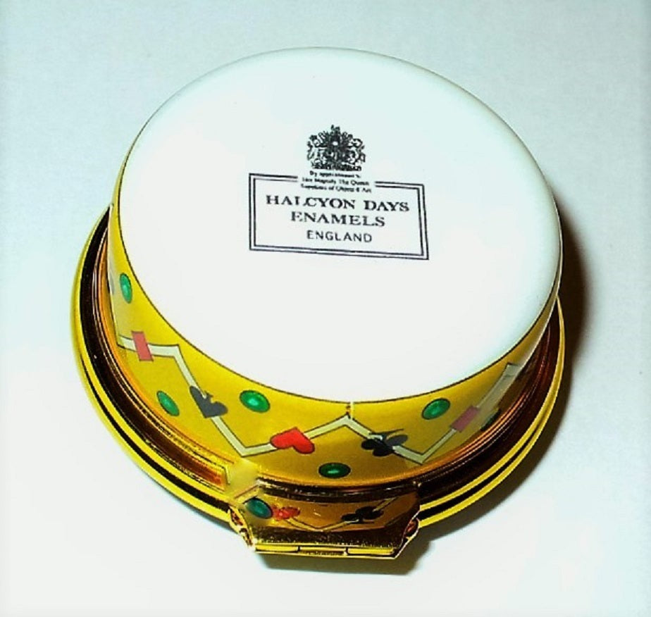 HALCYON DAYS ENAMEL BOX - LAS VEGAS - CASINOS & HOTELS - GAMING - GAMBLING - MIB