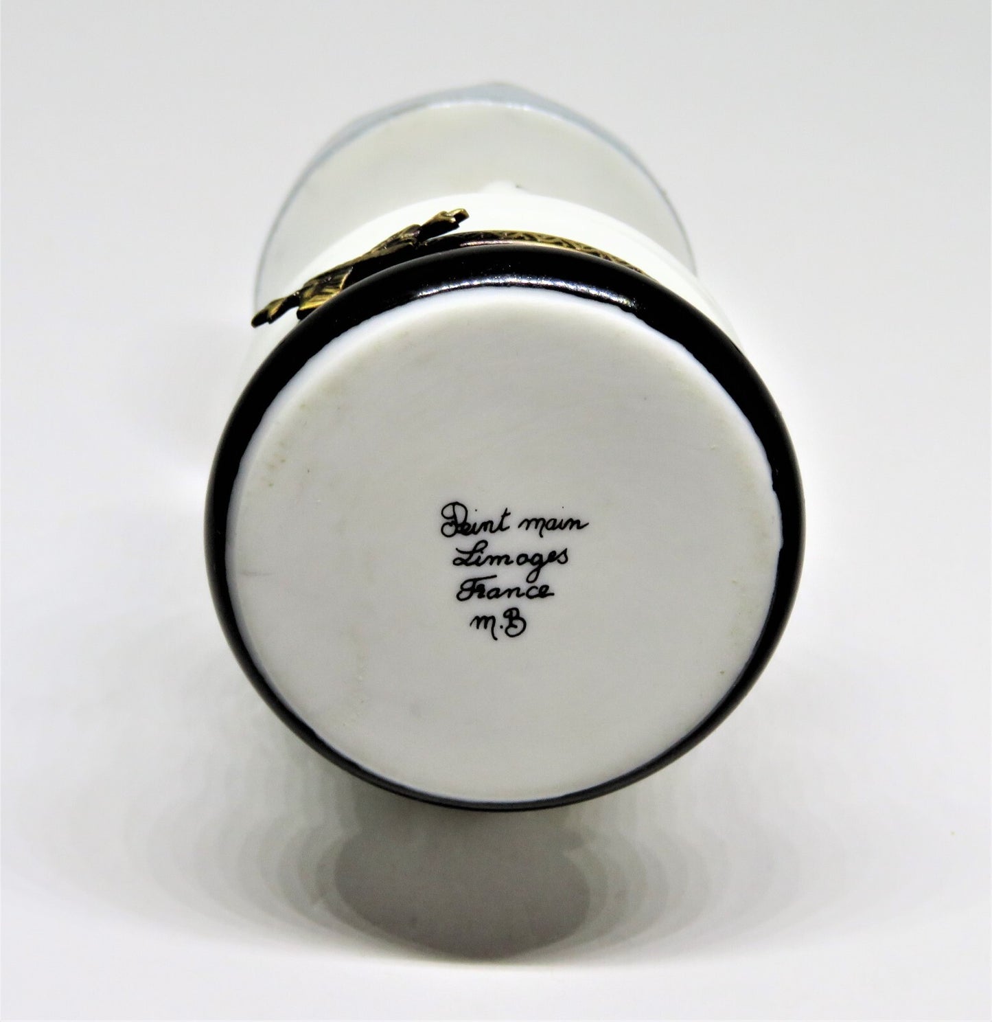 LIMOGES FRANCE BOX - TALL CAROUSEL WITH HORSES - MERRY-GO-ROUND - STAR & FLOWERS