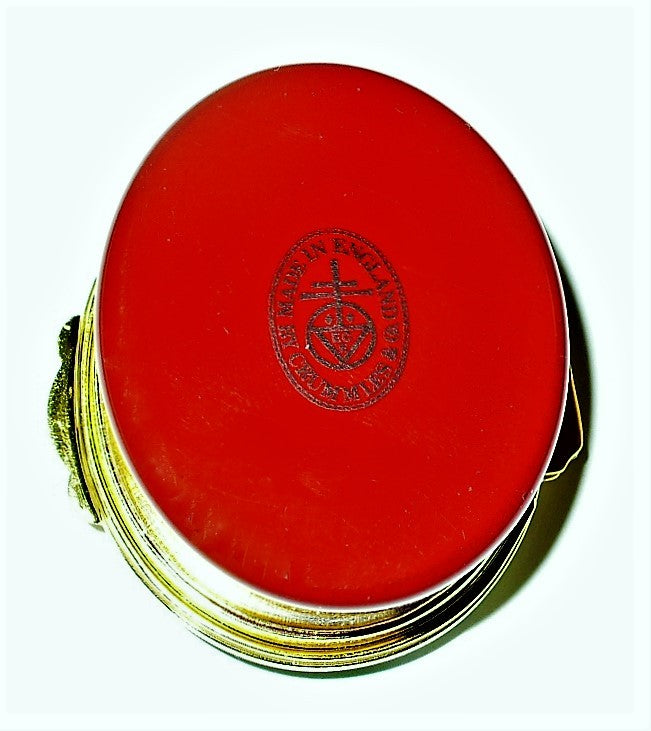 CRUMMLES ENGLISH ENAMEL BOX - THE WHITE HOUSE - U. S. PRESIDENTS - WASHINGTON DC