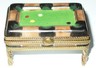 LIMOGES FRANCE BOX ~ POOL TABLE & CUE ~ BILLIARDS ~ GAMES ~ SPORTS ~ PEINT MAIN