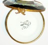 LIMOGES FRANCE BOX ~ SOUTHERN BELLE ~ LADY & FLOWERS ~ HOOPS & HAT ~PEINT MAIN