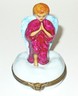 LIMOGES BOX~CHRISTMAS ANGEL~ CHRISTOPHER RADKO GOODNIGHT PRAYER ~PEINT MAIN~ MIB