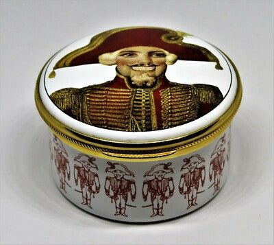 MARY MCLAUGHLIN ENAMEL BOX - THE NUTCRACKER - SAKS FIFTH AVENUE - GENNADY SPIRIN