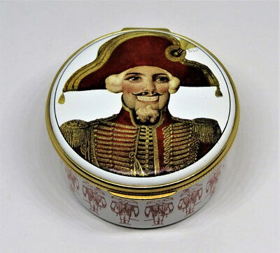 MARY MCLAUGHLIN ENAMEL BOX - THE NUTCRACKER - SAKS FIFTH AVENUE - GENNADY SPIRIN