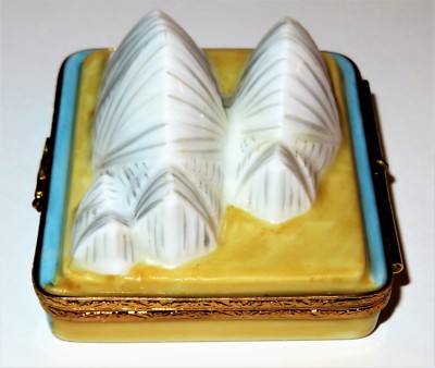 LIMOGES FRANCE BOX - ARTORIA - SYDNEY AUSTRALIA OPERA HOUSE - KANGAROO - LE