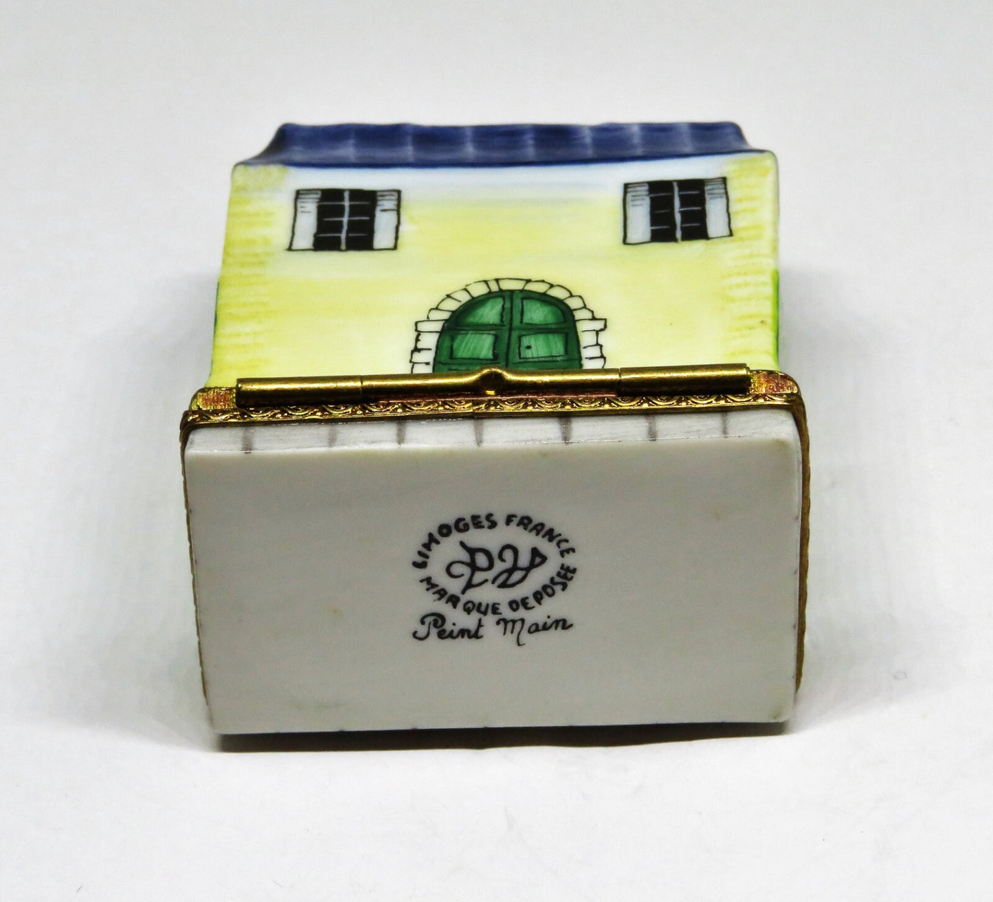 LIMOGES BOX -PARRY-VIEILLE- PARIS FRANCE "METRO" STATION & TICKET - EIFFEL TOWER