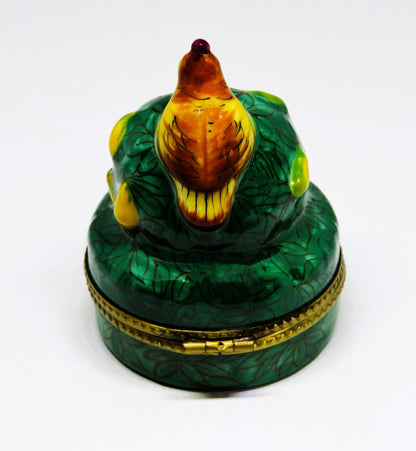 LIMOGES BOX - TWELVE DAYS OF CHRISTMAS CAROL - A PARTRIDGE IN A PEAR TREE - LE