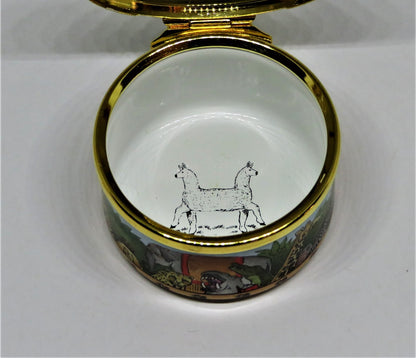 HALCYON DAYS ENAMEL BOX - DR. DOOLITTLE - "TALK TO THE ANIMALS" - MOVIES - SONG