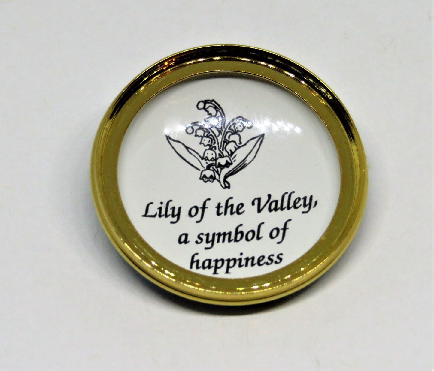 HALCYON DAYS ENAMEL BOX - BOUQUETS OF LILY OF THE VALLEY - FLOWERS - RIBBONS