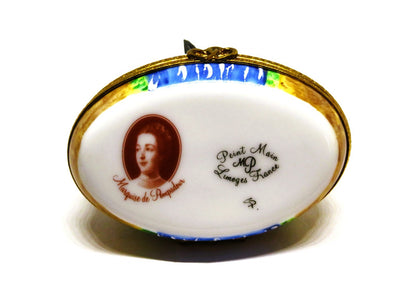 LIMOGES BOX - MARQUI(SE DE POMPADOUR - VENICE, ITALY - RIALTO BRIDGE & GONDOLA