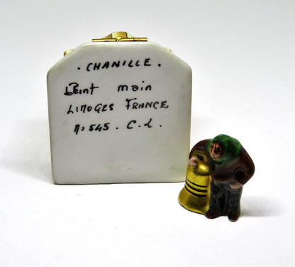 LIMOGES BOX- CHANILLE - NOTRE-DAME CATHEDRAL - BELL & HUNCHBACK - QUASIMODO - LE