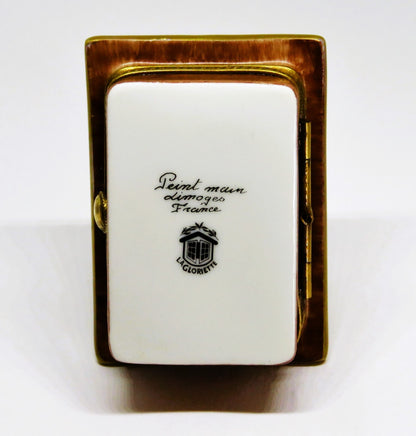 LIMOGES FRANCE BOX - TOULOUSE-LAUTREC PAINTING - MOULIN ROUGE NIGHTCLUB - PARIS