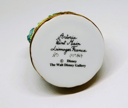 LIMOGES FRANCE BOX -ARTORIA- SNOW WHITE -COTTAGE OF THE SEVEN DWARFS- LE -DISNEY