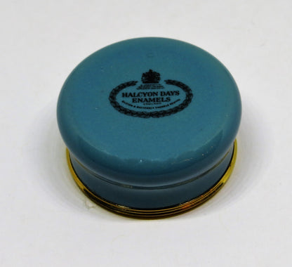 HALCYON DAYS ENAMEL BOX - "IT HAD TO BE YOU" - COUPLE ON A CRUISE SHIP - MUSIC
