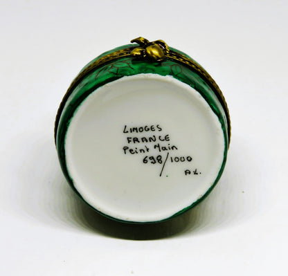 LIMOGES BOX - TWELVE DAYS OF CHRISTMAS CAROL - A PARTRIDGE IN A PEAR TREE - LE