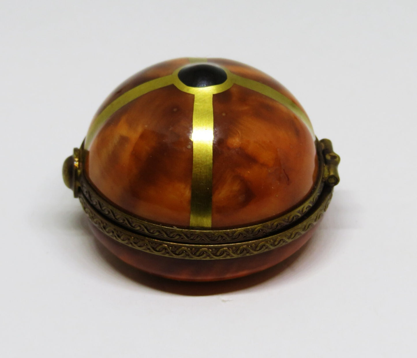 LIMOGES BOX - ROCHARD - RIDING HAT - JOCKEY'S CAP - EQUESTRIAN - HORSE CROP