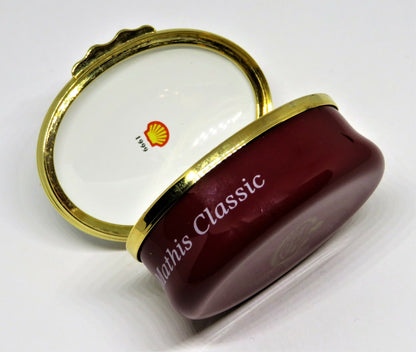 HALCYON DAYS ENAMEL BOX - JOHNNY MATHIS - SHELL CLASSIC GOLF TOURNAMENT - MUSIC