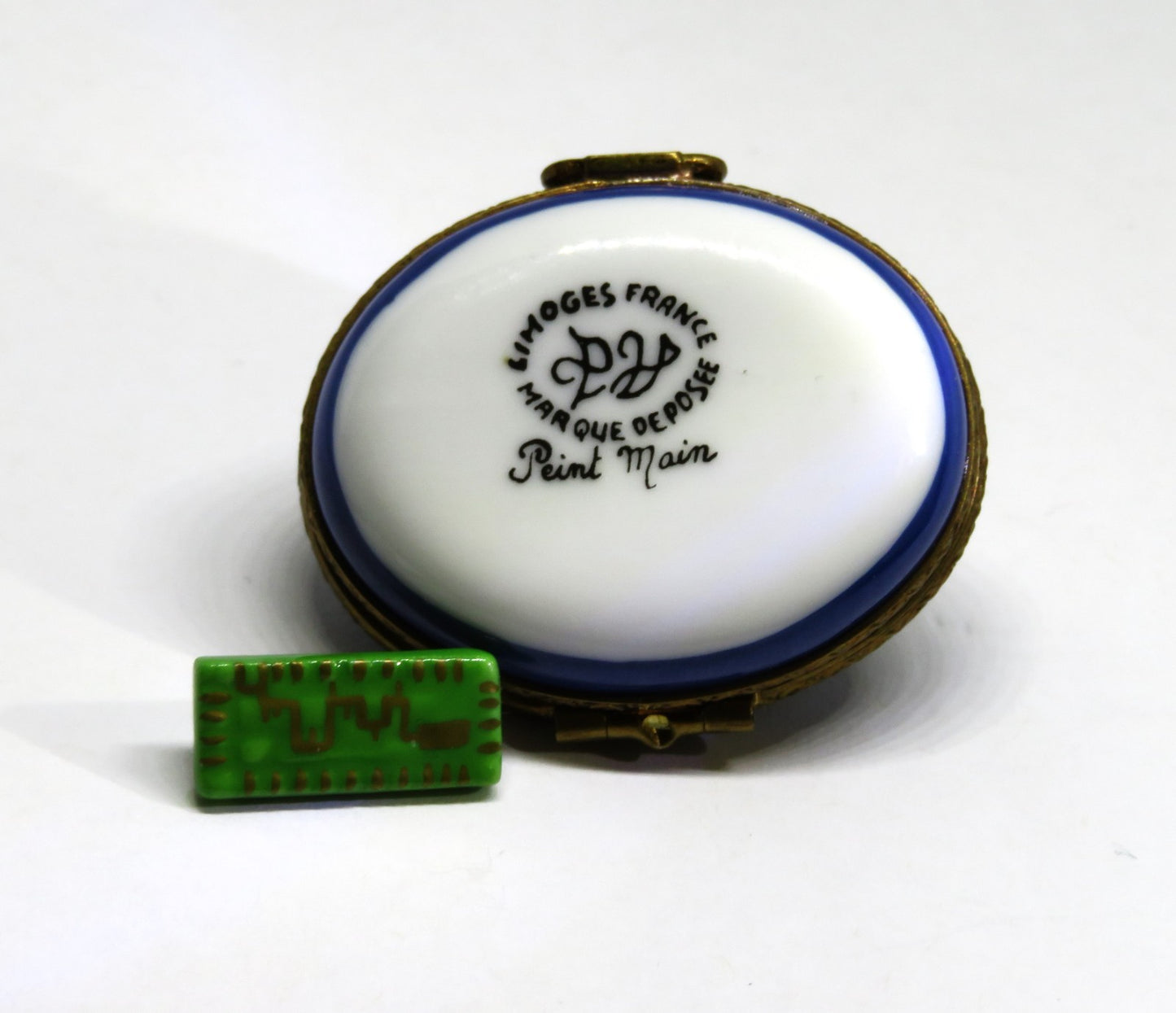 LIMOGES FRANCE BOX - PARRY-VIEILLE - Y2K BUG & COMPUTER CHIP - YEAR 2000 - RARE!