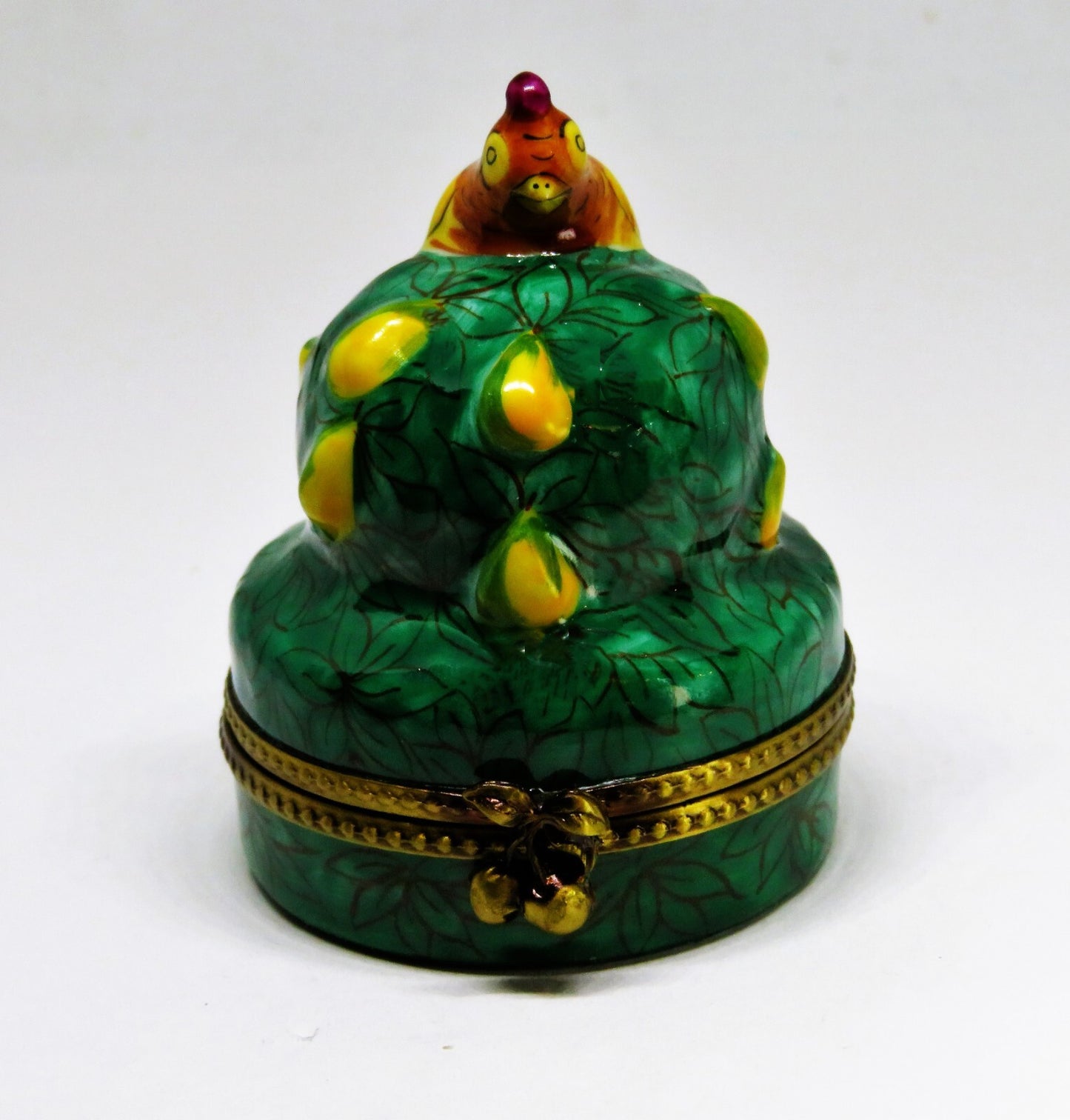 LIMOGES BOX - TWELVE DAYS OF CHRISTMAS CAROL - A PARTRIDGE IN A PEAR TREE - LE