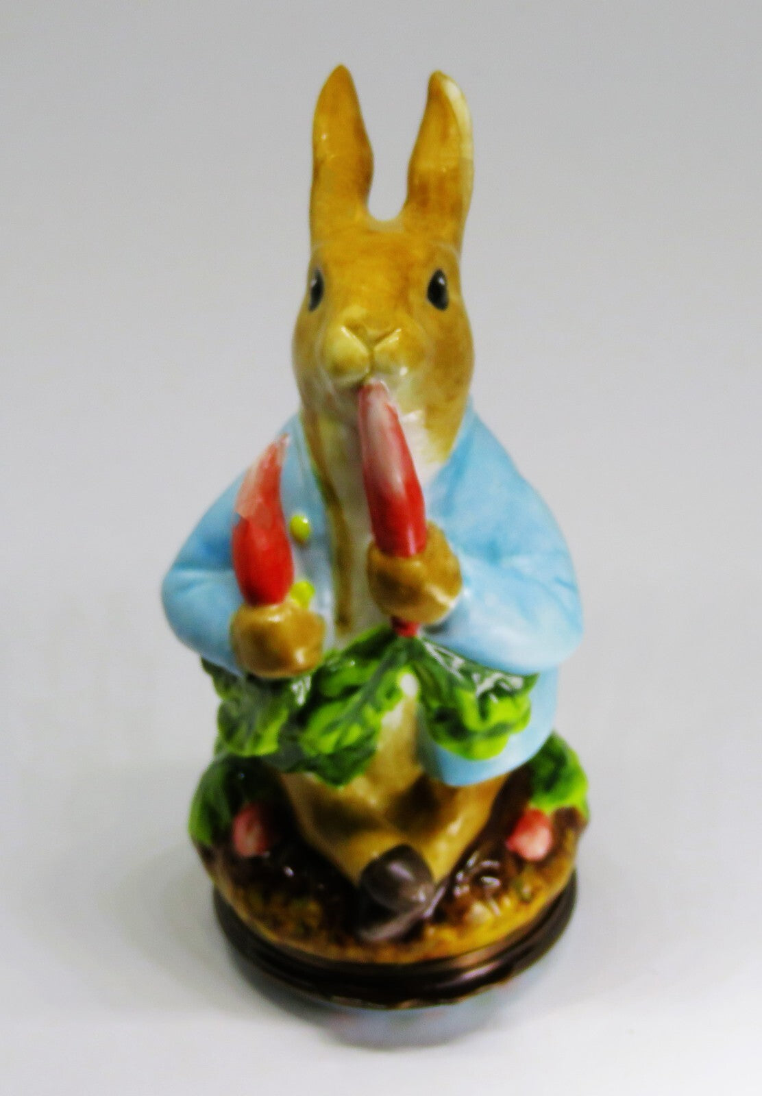 HALCYON DAYS ENAMEL BOX - "TALE OF PETER RABBIT" BONBONNIERE - BEATRIX POTTER