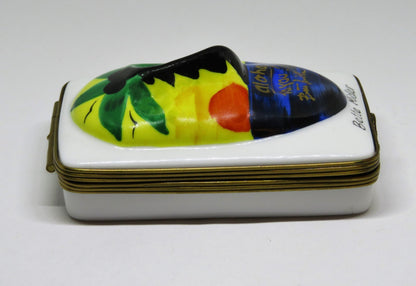 LIMOGES BOX - DUBARRY - PRINCE'S TRUST MASK - BETTE MIDLER - HAWAII BEACH SCENE