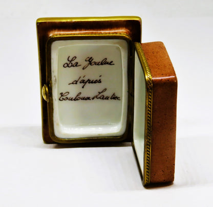 LIMOGES FRANCE BOX - TOULOUSE-LAUTREC PAINTING - MOULIN ROUGE NIGHTCLUB - PARIS