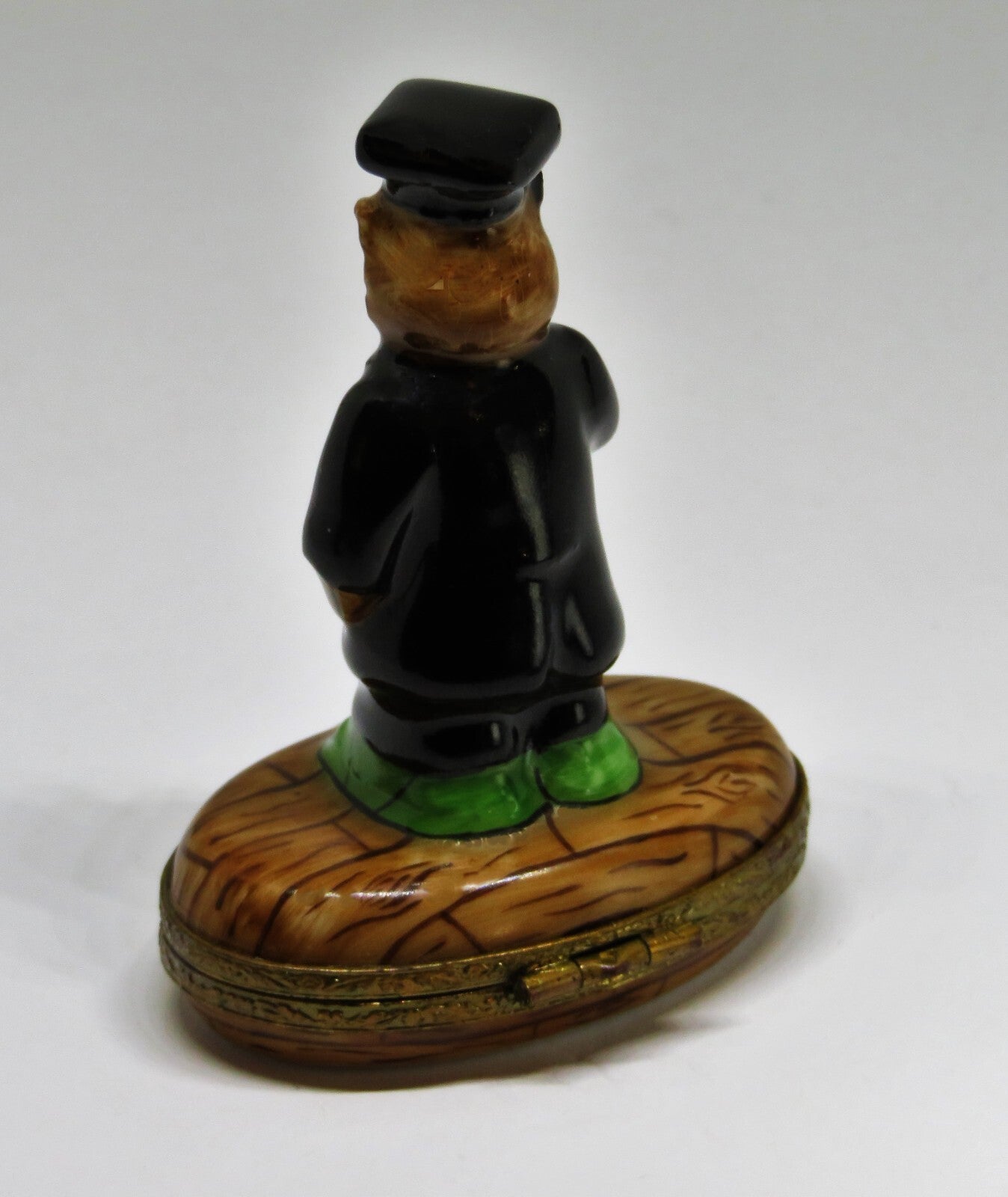 LIMOGES FRANCE BOX~ GRADUATION OWL ~ CAP & GOWN & DIPLOMA ~ BRIEFCASE INSIDE