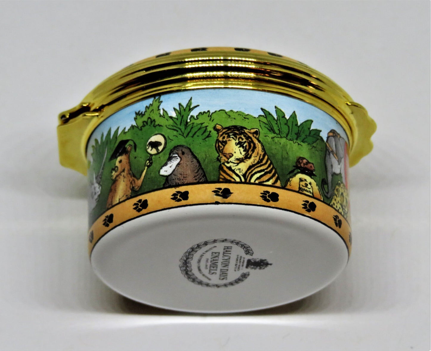 HALCYON DAYS ENAMEL BOX - DR. DOOLITTLE - "TALK TO THE ANIMALS" - MOVIES - SONG