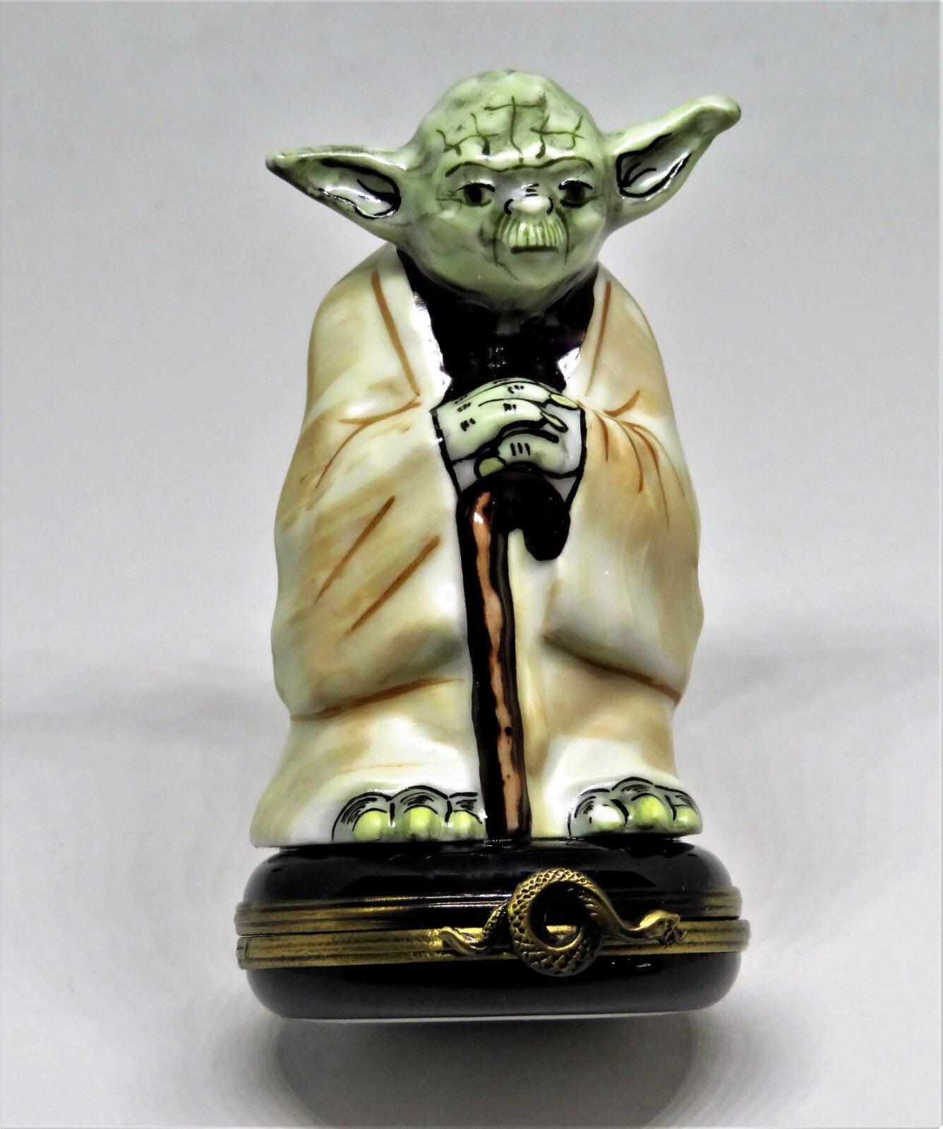 LIMOGES BOX - ROCHARD - STAR WARS - YODA - F.A.O. SCHWARZ EXCLUSIVE -MIB- RARE!!