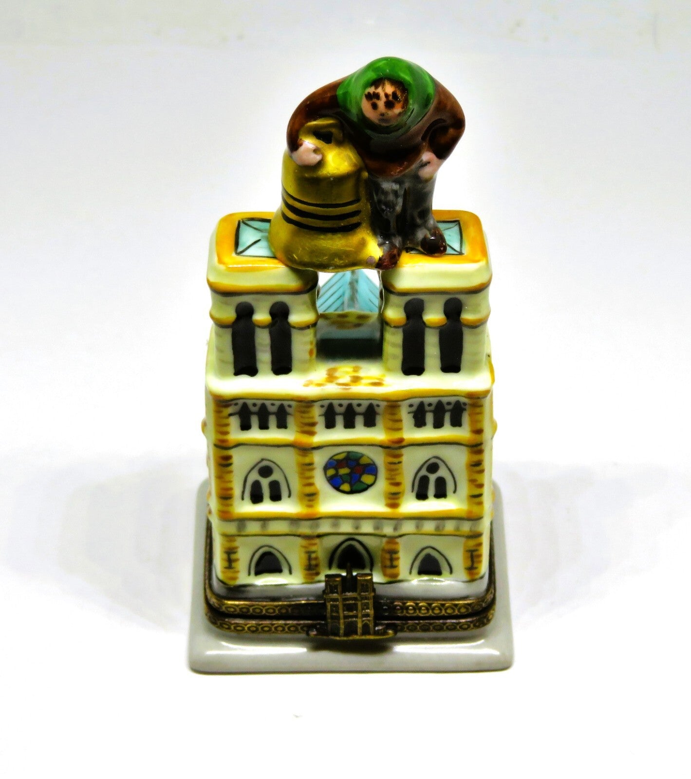 LIMOGES BOX- CHANILLE - NOTRE-DAME CATHEDRAL - BELL & HUNCHBACK - QUASIMODO - LE