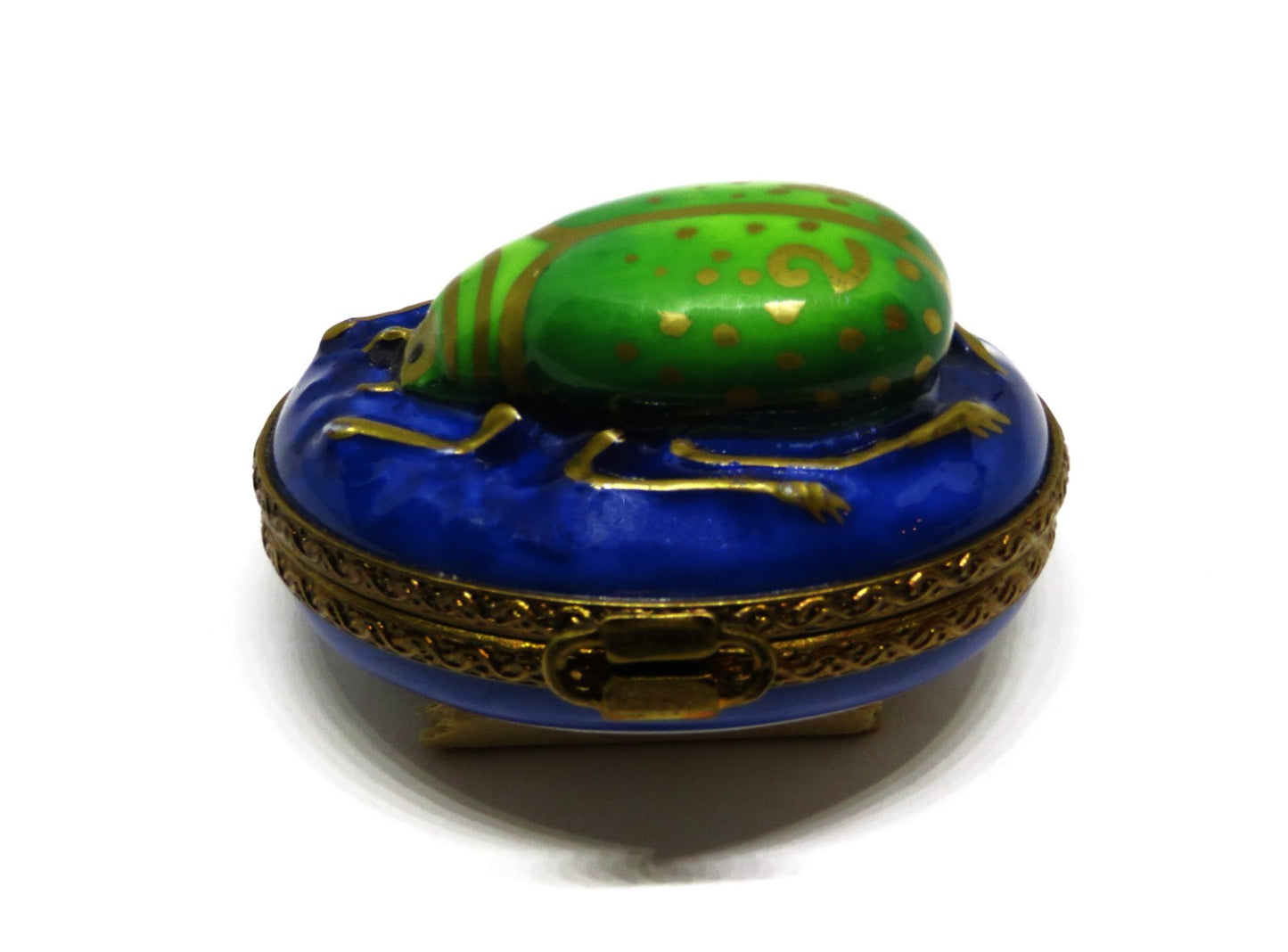 LIMOGES FRANCE BOX - PARRY-VIEILLE - Y2K BUG & COMPUTER CHIP - YEAR 2000 - RARE!