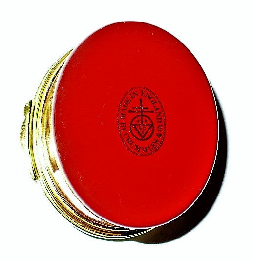 CRUMMLES ENGLISH ENAMEL BOX - THE WHITE HOUSE - U. S. PRESIDENTS - WASHINGTON DC