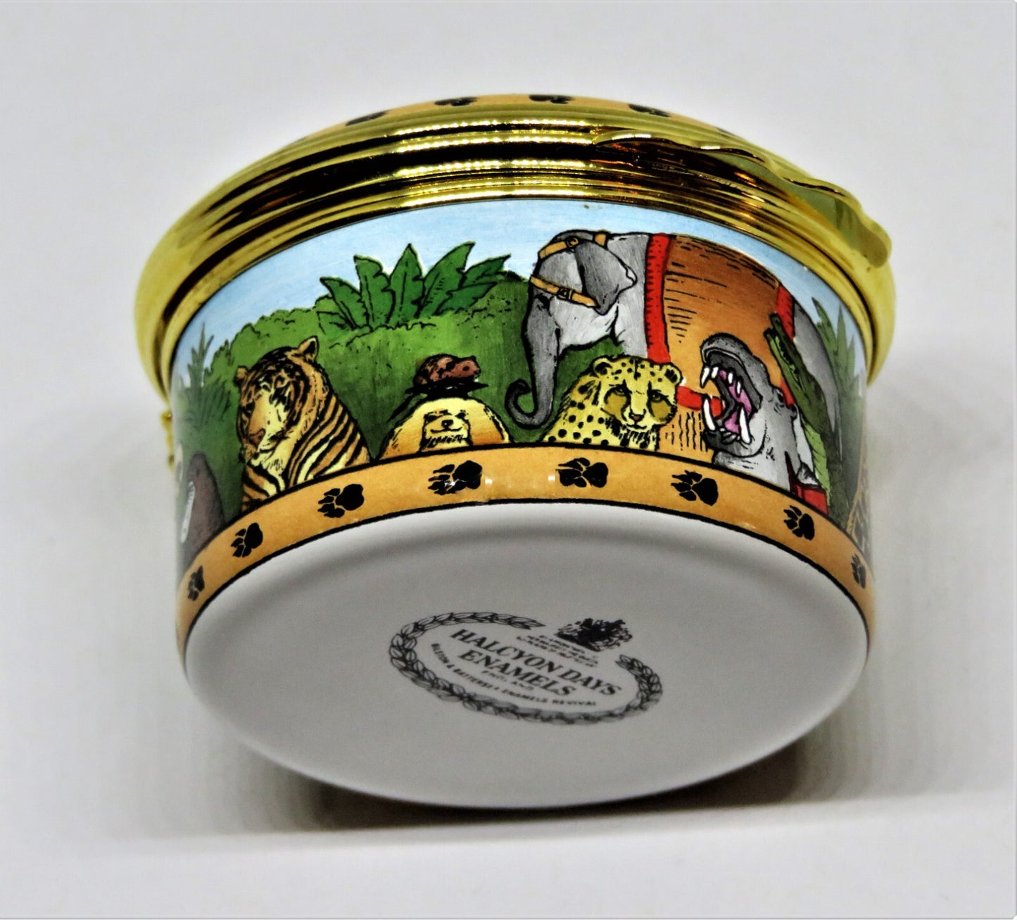 HALCYON DAYS ENAMEL BOX - DR. DOOLITTLE - "TALK TO THE ANIMALS" - MOVIES - SONG
