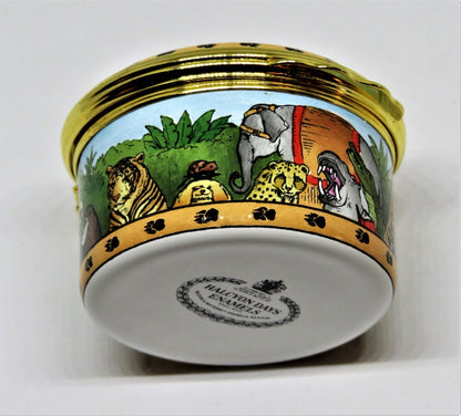 HALCYON DAYS ENAMEL BOX - DR. DOOLITTLE - "TALK TO THE ANIMALS" - MOVIES - SONG