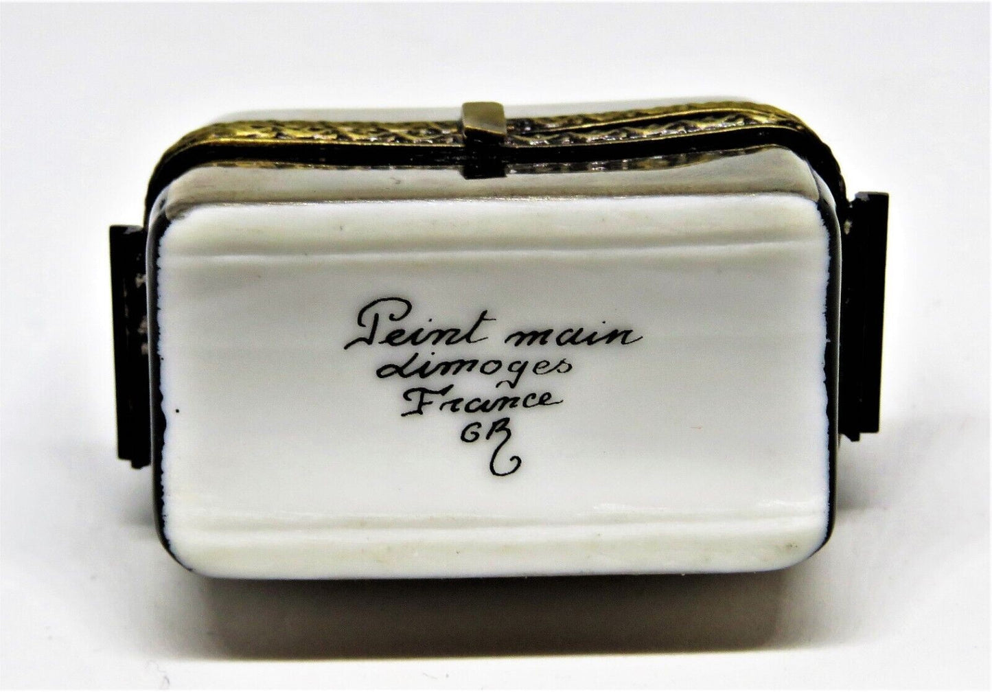 LIMOGES FRANCE BOX~ GR ~ RETRO CHROME TOASTER ~ 3D PIECE OF TOAST & JELLY INSIDE