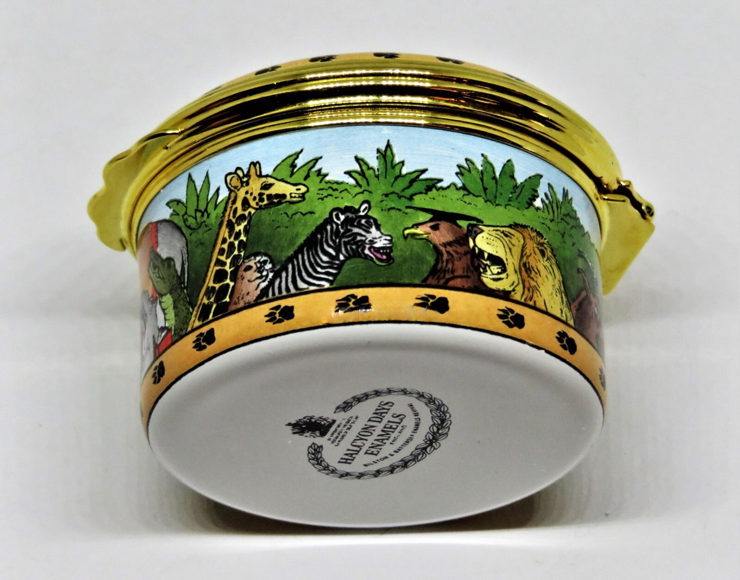 HALCYON DAYS ENAMEL BOX - DR. DOOLITTLE - "TALK TO THE ANIMALS" - MOVIES - SONG