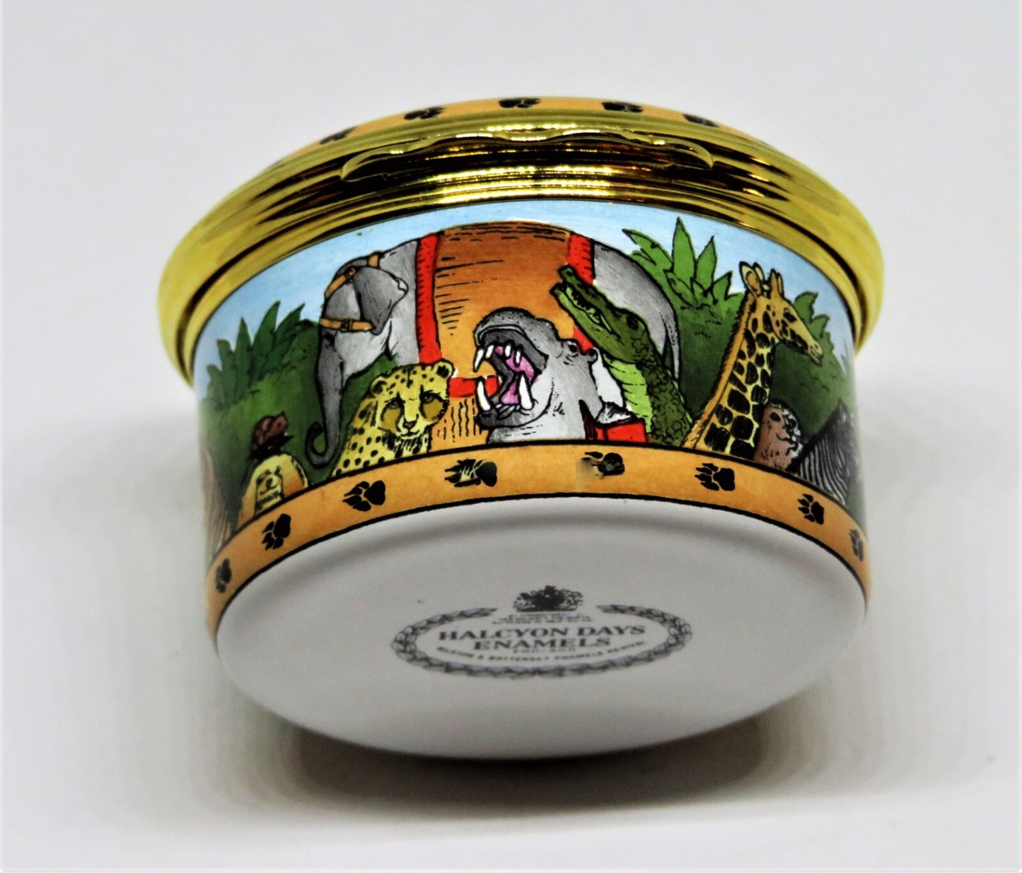 HALCYON DAYS ENAMEL BOX - DR. DOOLITTLE - "TALK TO THE ANIMALS" - MOVIES - SONG