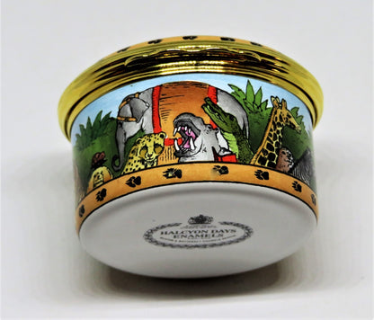 HALCYON DAYS ENAMEL BOX - DR. DOOLITTLE - "TALK TO THE ANIMALS" - MOVIES - SONG