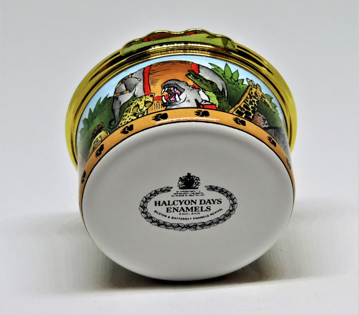 HALCYON DAYS ENAMEL BOX - DR. DOOLITTLE - "TALK TO THE ANIMALS" - MOVIES - SONG