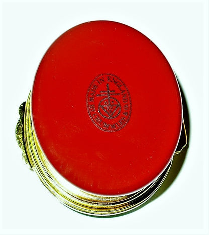 CRUMMLES ENGLISH ENAMEL BOX - THE WHITE HOUSE - U. S. PRESIDENTS - WASHINGTON DC