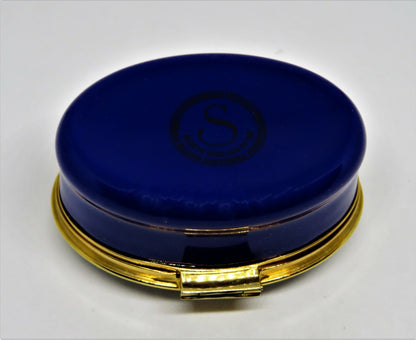 STAFFORDSHIRE ENGLISH ENAMELS BOX - ST. PAUL'S CATHEDRAL - LONDON ENGLAND