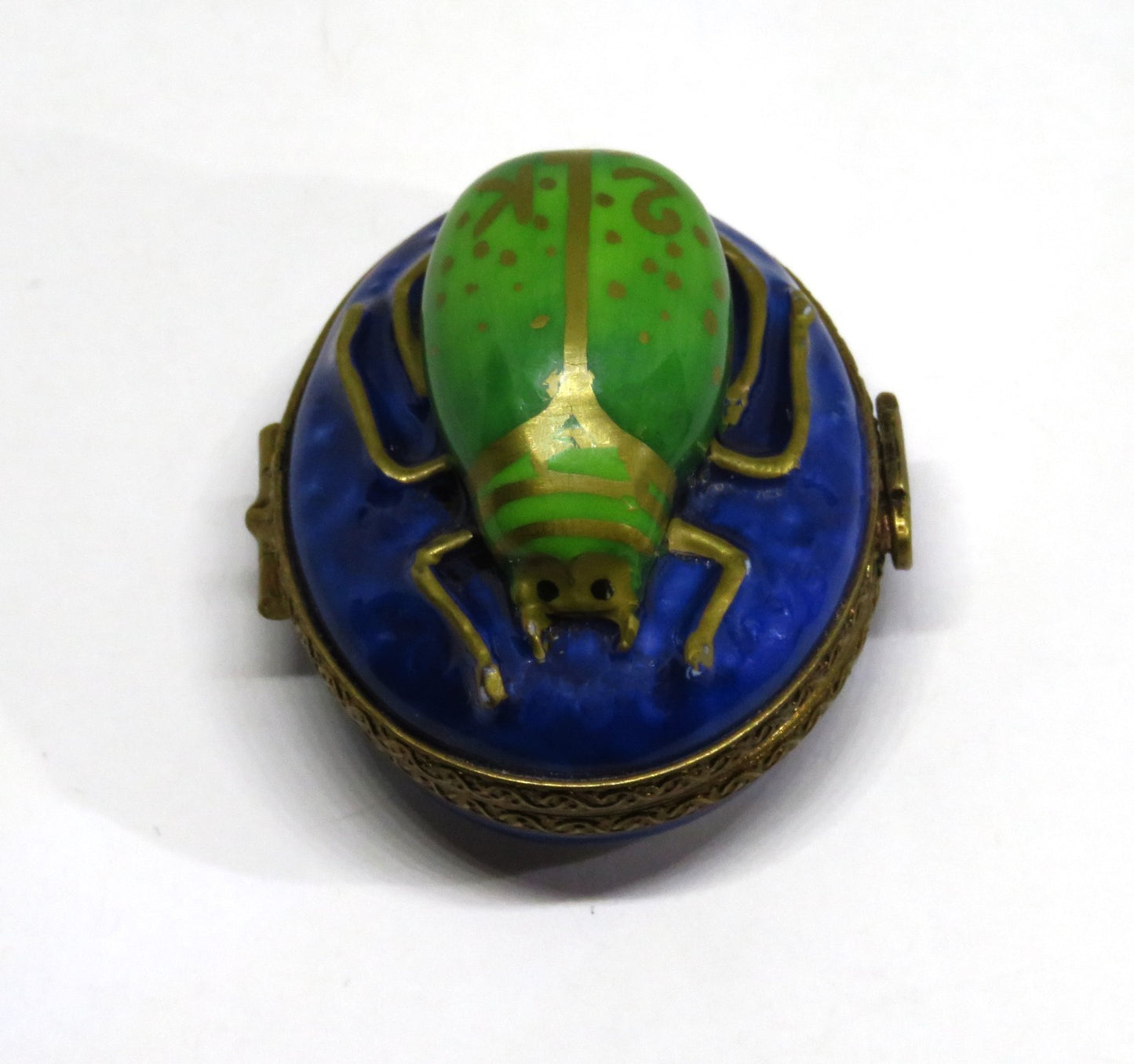 LIMOGES FRANCE BOX - PARRY-VIEILLE - Y2K BUG & COMPUTER CHIP - YEAR 2000 - RARE!