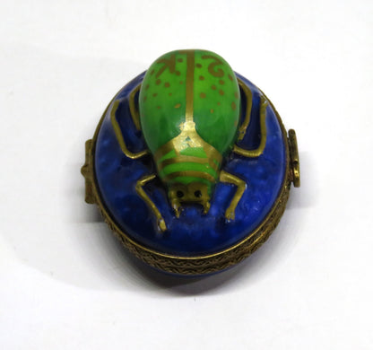 LIMOGES FRANCE BOX - PARRY-VIEILLE - Y2K BUG & COMPUTER CHIP - YEAR 2000 - RARE!