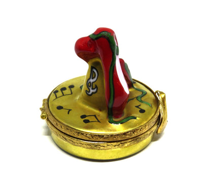 LIMOGES BOX - ARTORIA - 12 DAYS OF CHRISTMAS CAROL - NINE LADIES DANCING - LE