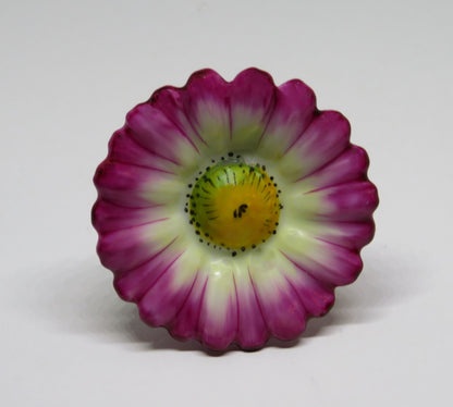 LIMOGES FRANCE BOX - CHAMART - SPRING FLOWER - PINK & WHITE DAISY - BEE